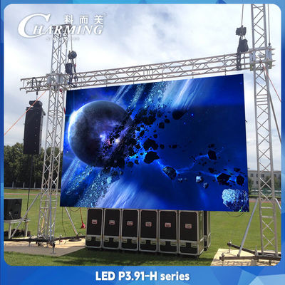 220V SMD1921 Dış LED Duvar Ekranı Kiralama Dj Sahnesi İçin Yüksek çözünürlüklü Seksi Video