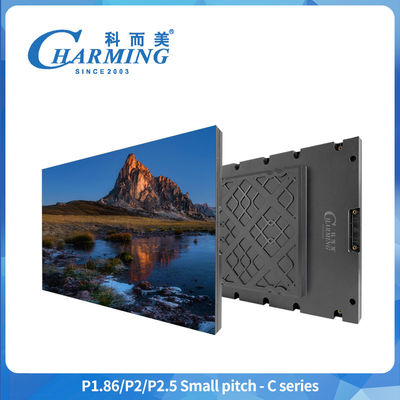 P1.86 İç mekan sabit LED Ekranı Tam Renkli HD 320*480mm Sabit Ön Hizmet LED Ekranı