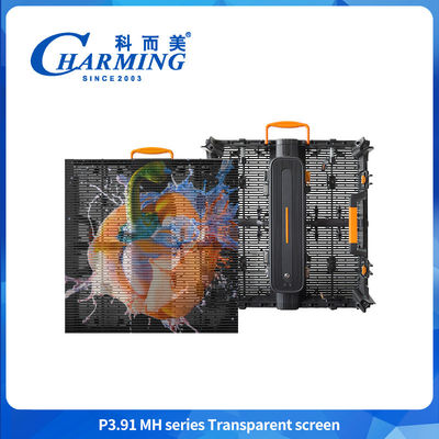 Ultra Hafif Dış Perde LED Ekranı 3.91mm 4K HD Pencere Ekranı
