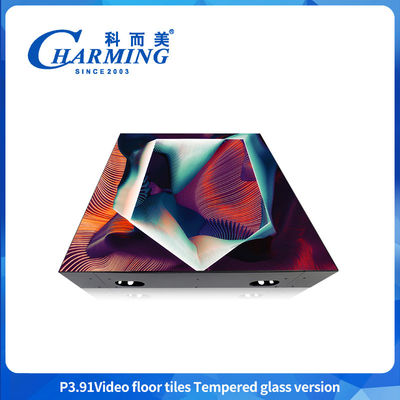 GOB SüreciGlass Dance Floor Tempered P3.91 Glass Dance Floor Rapid Packaging Teknolojisi
