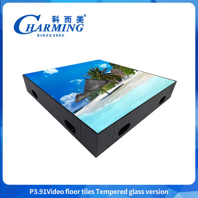 Yüksek Parlaklık Cam + Gob Kapak + Demir Çerçeve LED Video Panel Pantalla Interactive 3.91MM Dış İç Video Sahne Ekranı Led Rgb Renkli Dans Alanı
