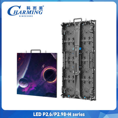 P2.6 Video Duvar Kiralama Ölçümlü Alüminyum Dolabı Dışarıda LED Kiralama Ekranı