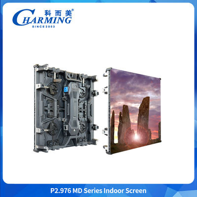 Esnek LED Ekran İç Kapalı Eğri Ekran P2.98 MD Serisi 7680HZ LED Video Duvarı