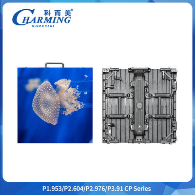 7680Hz 120° 10%~65%RH P2.6/2.98/3.91 CP Serisi İçerideki LED Video Duvarı Güçlu Havacılık Soketi ile