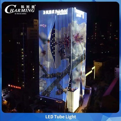 U30 Alüminyum Alaşım + PC RGBW LED Tube Light DMX Dış Köprü için