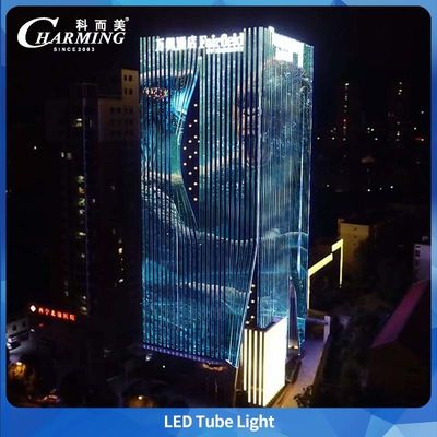 Büyüleyici 24w 0.5/1m Aminal Video RGB Led Tüp Aydınlatma Bina Cephesi İçin