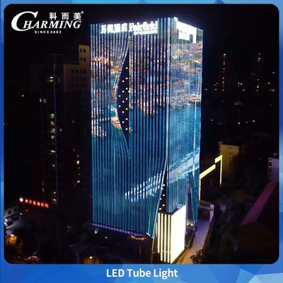 2025 Sıcak Satış Ürünü Dış Mekan LED Tüp IŞIK-U20 1000*20MM IP65 RDM Dış Mekan Bina Dekorasyonu Dış Cephe Duvarları İçin