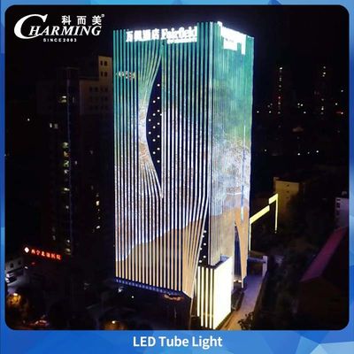RGB U38 Tüp Işığı 1000/500*38*58MM 3C ve CE Sertifikasını Geçer Dış Binalar için Kolay Bakım