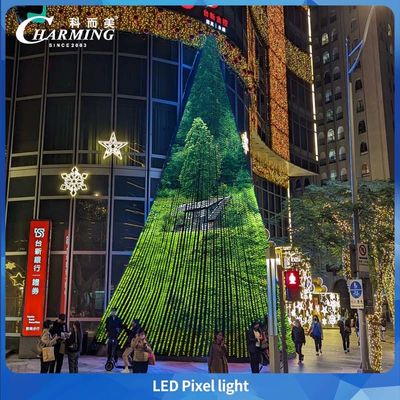 Enerji tasarrufu Su geçirmez Ip66 24v Ofis Binaları ile LED Piksel Işığı