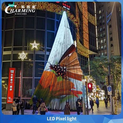Büyüleyici Marka Pixel Işığı Tam Renkli Rgb IP66 Bina Işığı ve Köprü Işığı için Kullanım