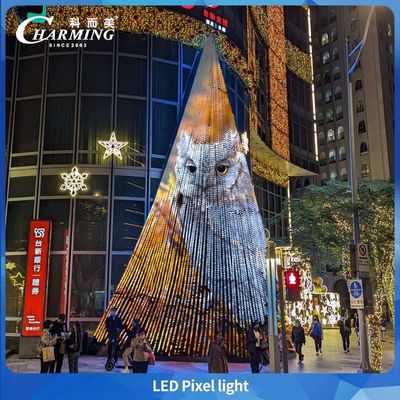 30mm Rgb Dc24v Nokta Piksel Dış Mekan Led Nokta Dmx Piksel Led Nokta Işık Cephe Binası İçin