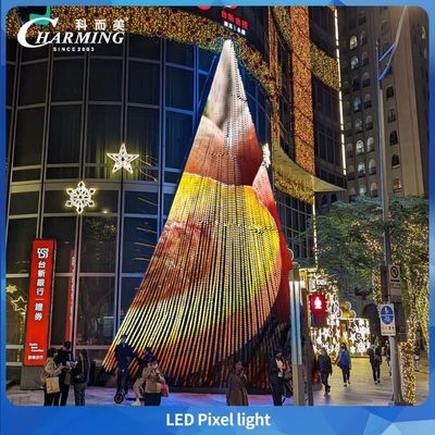 Büyüleyici 2025 Yeni Yenilik Ürünü Led Pixel Light 40D 40*27.3MM PC Malzemesi IP66 Turistik Etkinlikler Dekorasyon