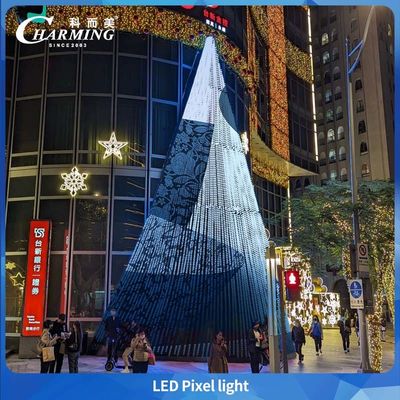 Çin Fabrikası Doğrudan IP65 RGB LED Piksel Işık Dekorasyon PC Kabuk Malzemesi Kapaklı Dış Işık