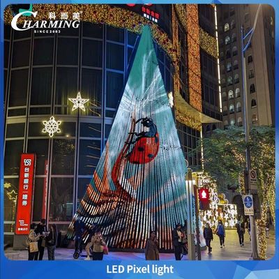 Büyüleyici LED SMD3535 DMX Yapıştırıcı dolu Su geçirmez LED Piksel Işığı Uzaktan Kumanda Fonksiyonu
