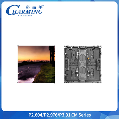 P3.91 Dış LED Ekran IP65 7680Hz Kabine 500*500mm SMD1921 Dijital Reklam Ekranı Dış Ekran
