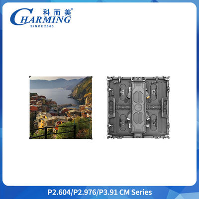 P3.91 Dış Reklamcı LED Ekranı IP65 Su geçirmez LED Ekranı 500x500MM SMD1921 Ölçme Alüminyum Kabineti