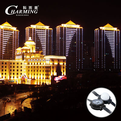 CM-40C RGBW Piksel Işık 4000K Beyaz IP66 Dereceli UV Dayanımlı Otel ve Restoran Aydınlatması İçin