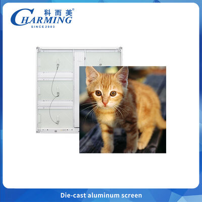 Gizli kablolama dış mekan LED ekran P6, Çin fabrikasından yüksek parlaklığa sahip reklam için sabit kurulum