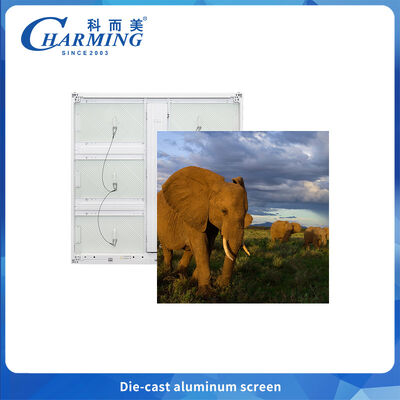 P6 Outdoor LED display Thin and light for advertising support arc corner splicing with high brightness