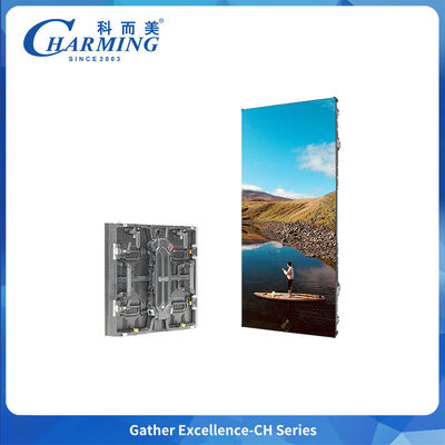 P3.91 7680Hz Yenileme Hızı ile Dış LED Video Duvarı IP65 Su geçirmez ve Canlı Ekranlar için 3500CD/m2 Parlaklık
