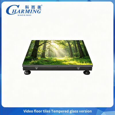 Ön IP65 Koruma Sıvı Cam Dans Zemini LED Ayak Kupası veya Track Montajı Seçin